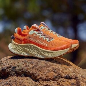 New Balance Women Fresh Foam X More Trail v3 Running Sneakers Daydream Cayenne